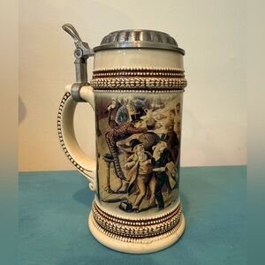 Paul Sebastian Limited Edition German Beer Stein w/ Pewter Lid 1999